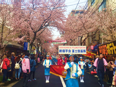 常盤平さくらまつりに出場しました！