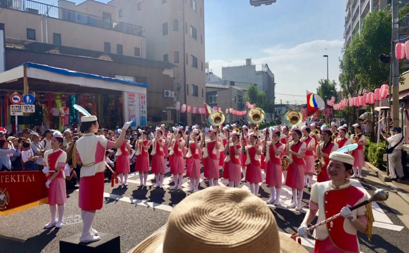 ふれあいロード夏祭りに出動しました！