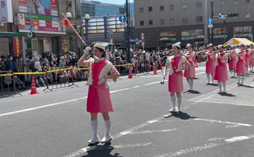 第66回赤羽馬鹿祭りパレードに出動しました！